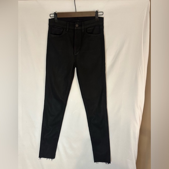 Joe’s The Charlie High Rise Skinny w/ Raw Bottom Cotton Modal Blend Size 26 - Picture 4 of 5